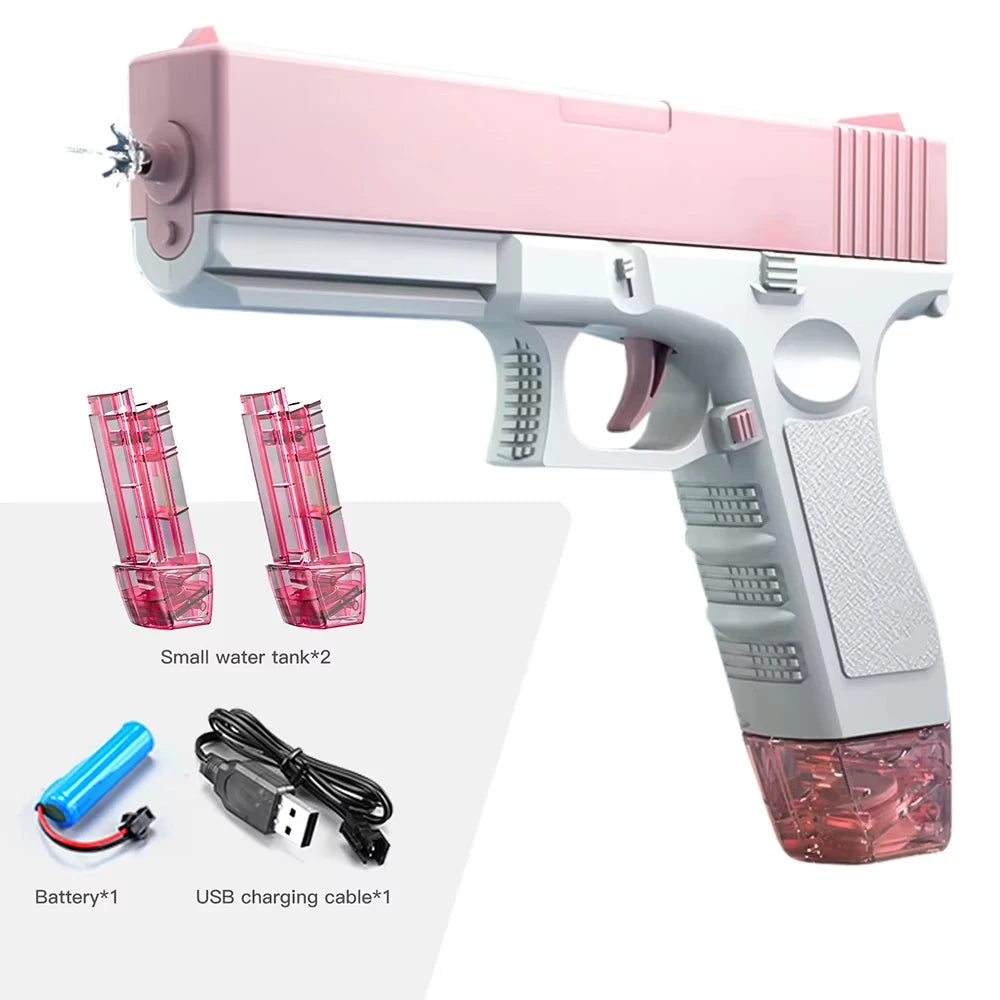 Automatic Summer Electric Toy Water Gun Large-capacity Water Gun Beach Outdoor Water Fight Swimming Pool Toys Gifts